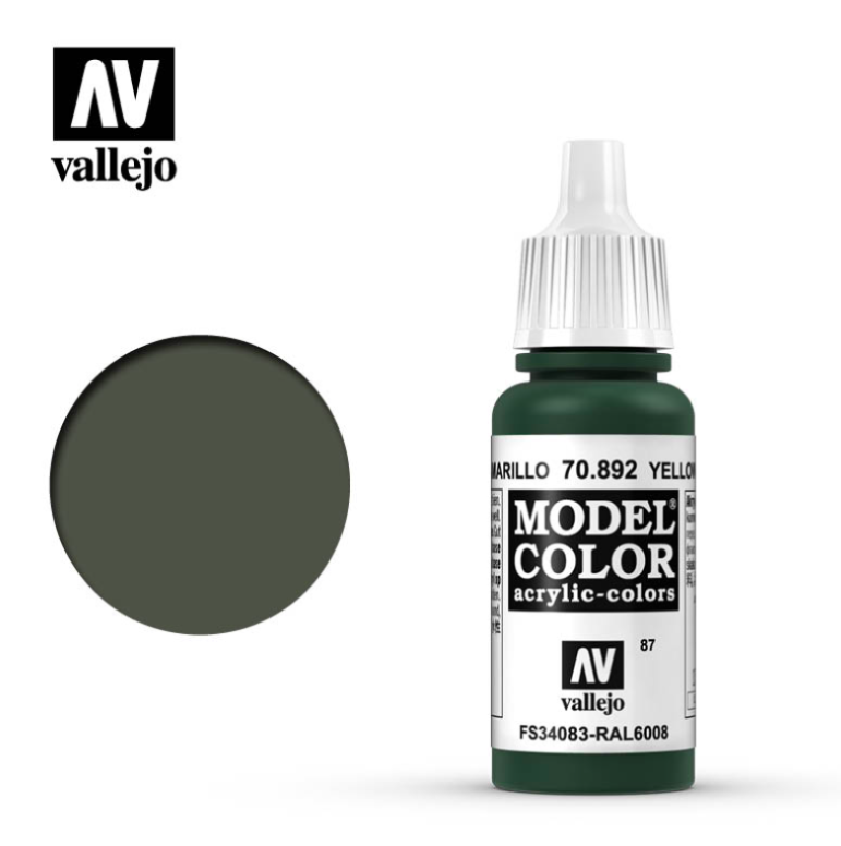 70892 acrylic Paint `Model Color Olive yellow/Yellow olive 