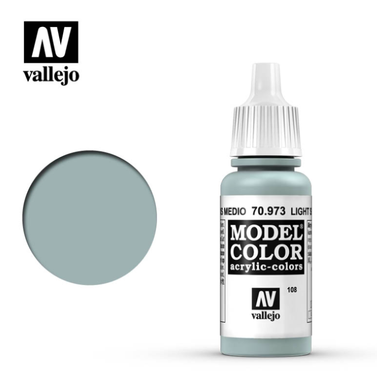 70973 acrylic Paint `Model Color Grey-marine light/Light sea grey