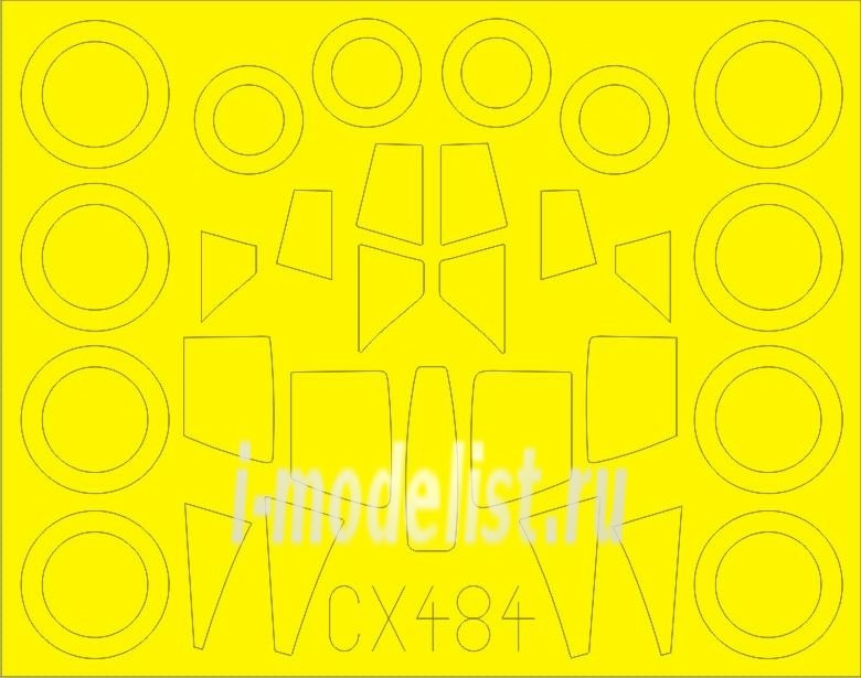 CX484 Eduard 1/72 Mask for M. I. G-31