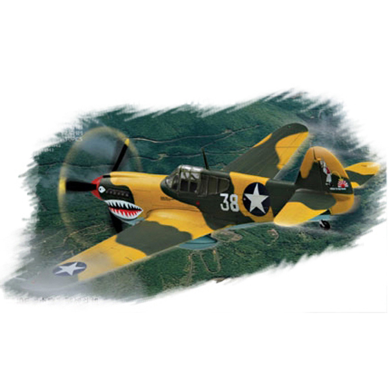 80250 HobbyBoss 1/72 Fighter P-40E “Kitty hawk”