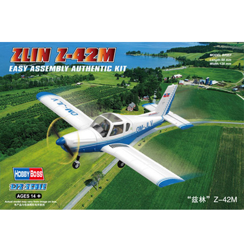 80231 HobbyBoss 1/72 Airplane Zlin Z-42M