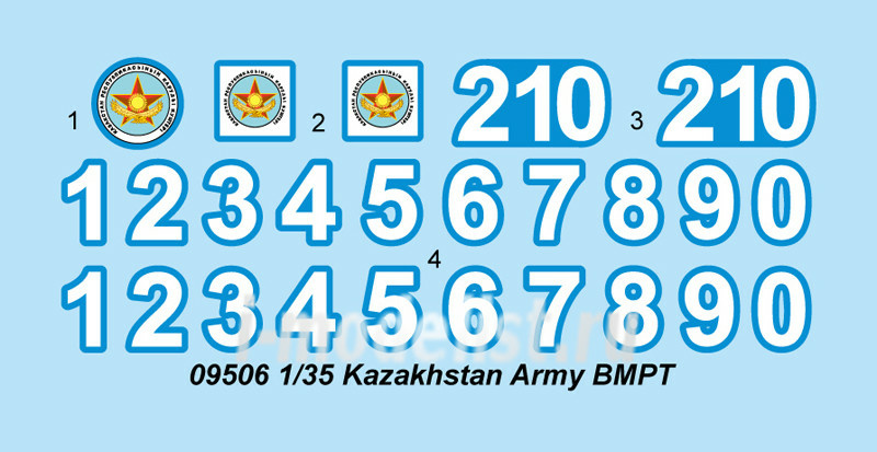09506 Trumpeter 1/35 Kazakhstan Army BMPT