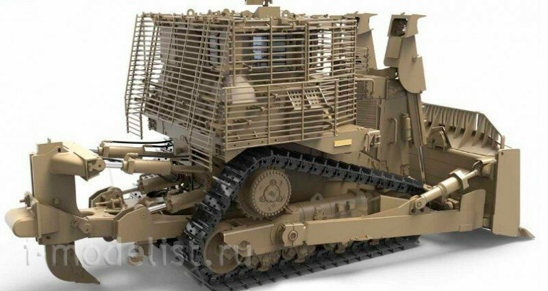SS-010 Meng 1/35 D9R Armored Bulldozer w/Slat Armor