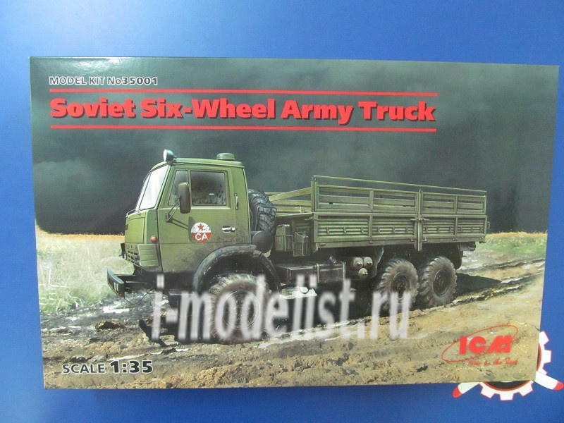 35001 ICM 1/35 Soviet six-wheeled army truck