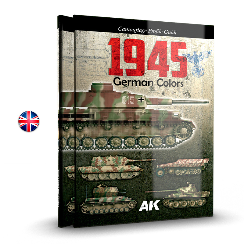 AK403 AK interactive 1945 German Colors. Camouflage Profile Guide