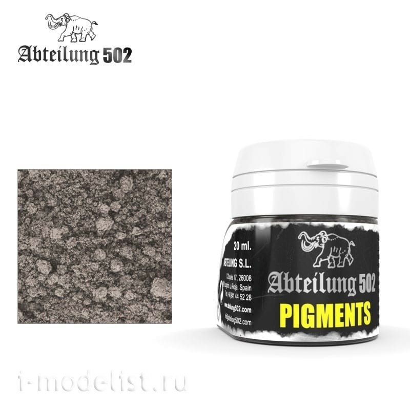 P052 Abteilung 502 Pigments Shiny iron