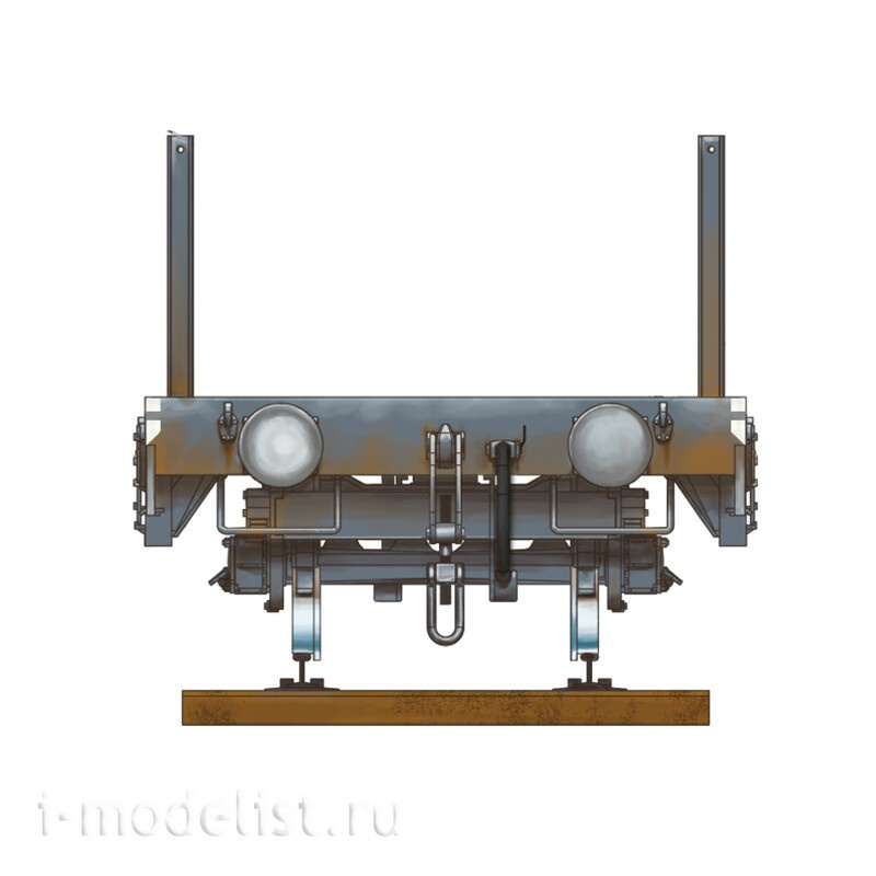 AK35501 AK Interactive 1/35 Notмецкий железноtoрожный вагон с тяжёлой платформой типа SSYS