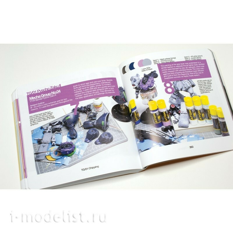 RINALDI-TG.01 Ammo Mig Книга TG (Руководство по технике) - чиппинг / TG Series (Technique Guide) - Chipping (Английский язык)