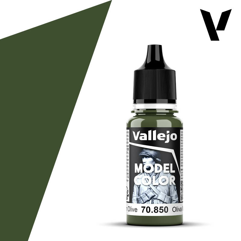 70850 Vallejo acrylic Paint `Model Color` Olive medium/Medium Olive
