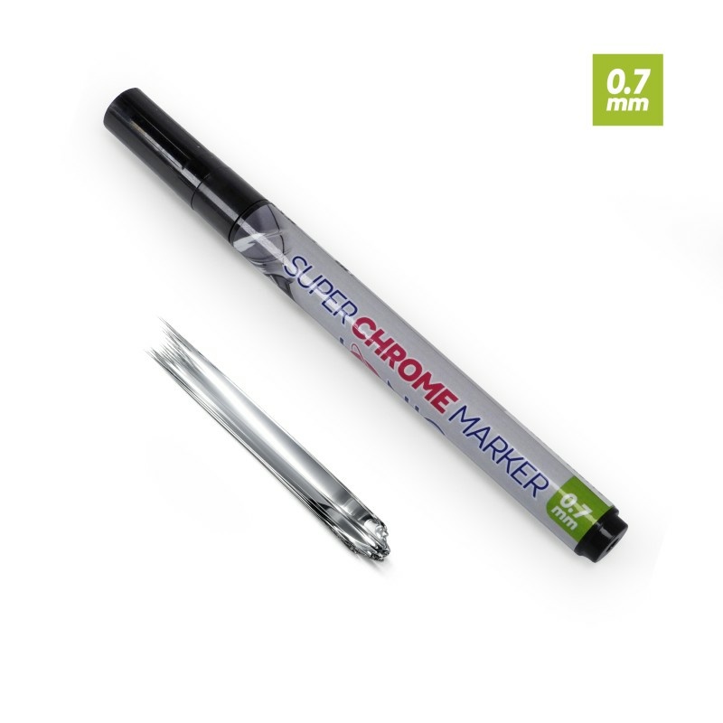 IONIC-0577 Ammo Mig Хромированный маркер 0,7 мм / Chrome Marker 0.7mm