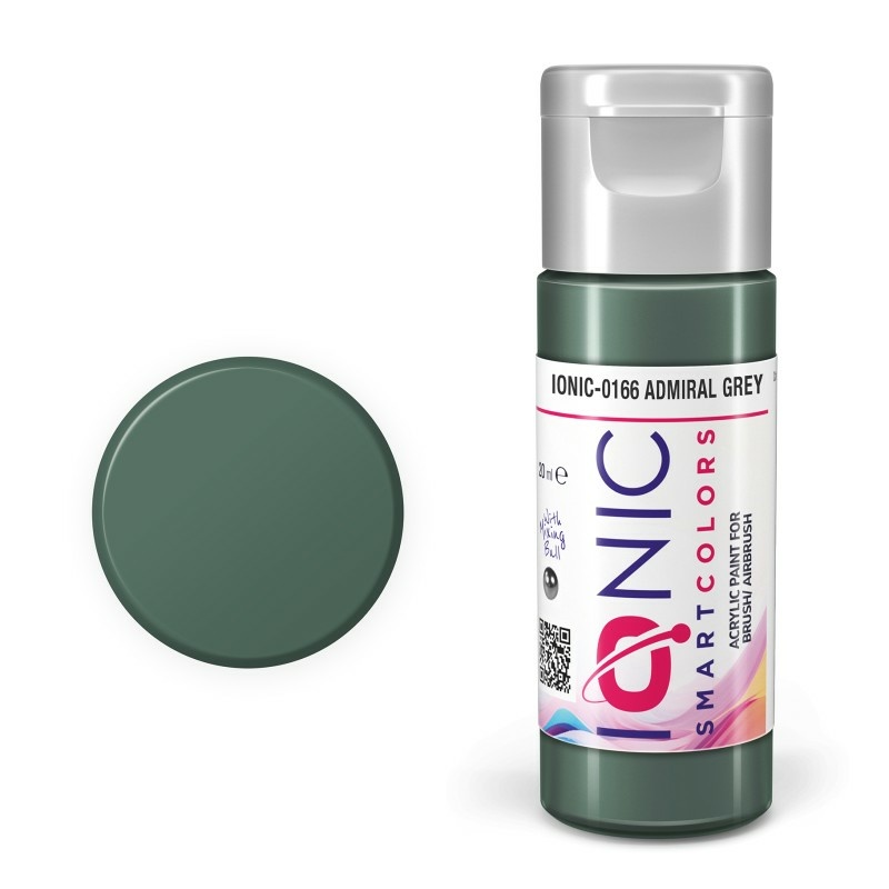 IONIC-0166 Ammo Mig Акриловая краска IONIC Адмирал Серый / Admiral Grey