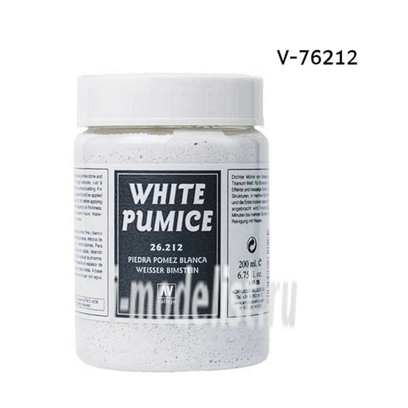 76212 Vallejo Effects Paste Simulator White Pumice