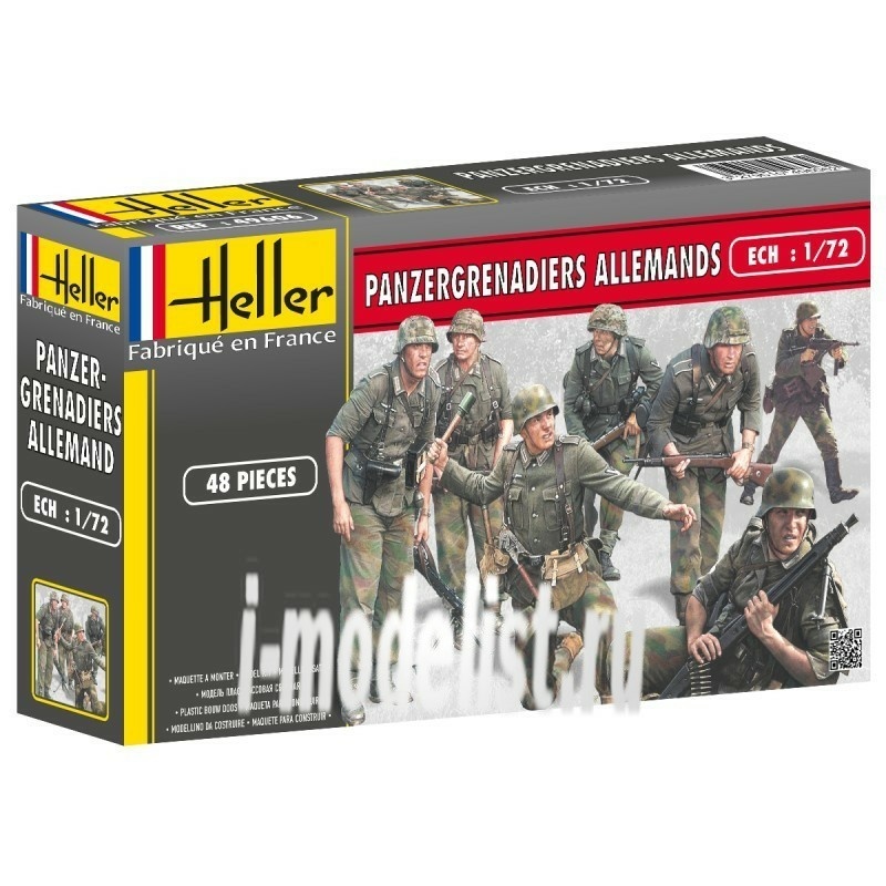 49606 Heller 1/72 German panzergrenaders