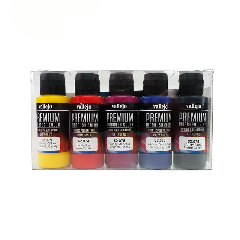 62104 Vallejo fluorescent paint Set Vallejo Premium/5*60 ml