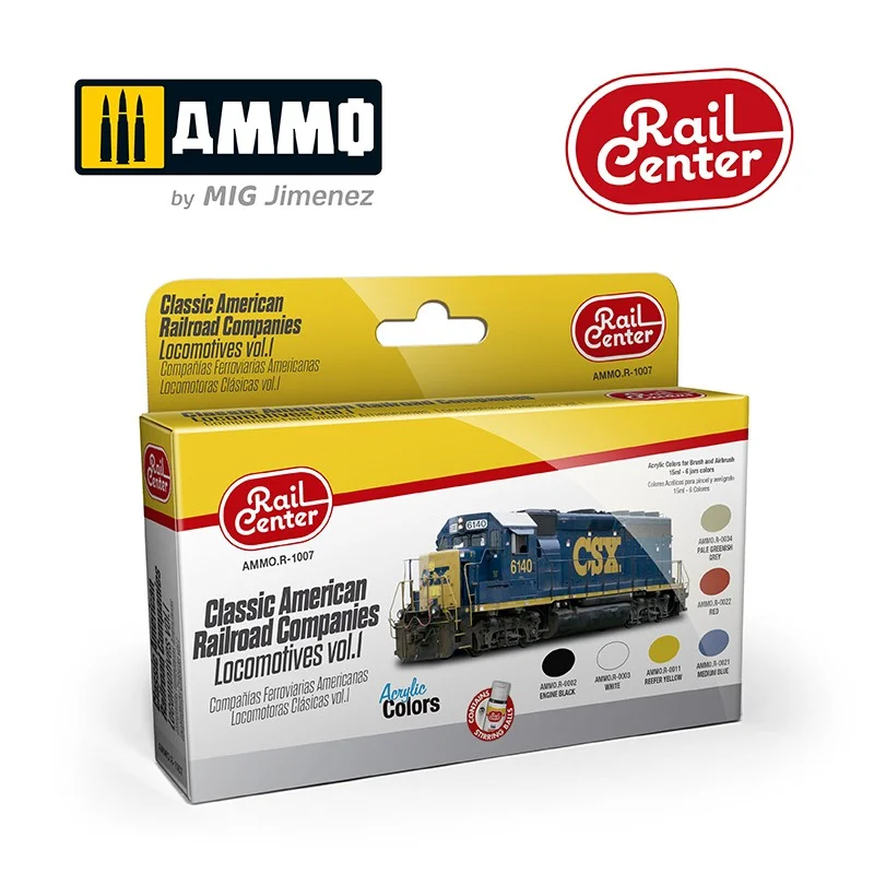 AMMOR1007 Ammo Mig Set of acrylic paints 