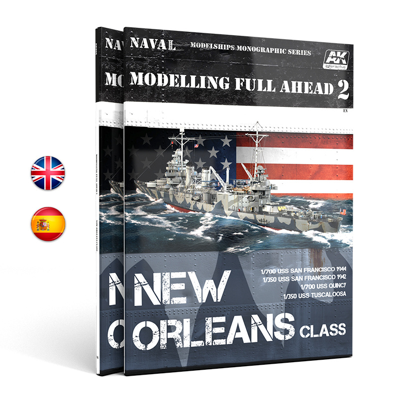 AK895 AK Interactive MODELLING FULL AHEAD 2 NEW ORLEANS CLASS