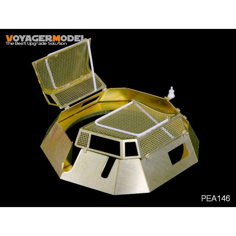 PEA146 Voyager Model 1/35 Photo etching for Sd.Kfz.222 and Sd.Kfz.250/9, Anti-border mesh Alte Turret type. 2