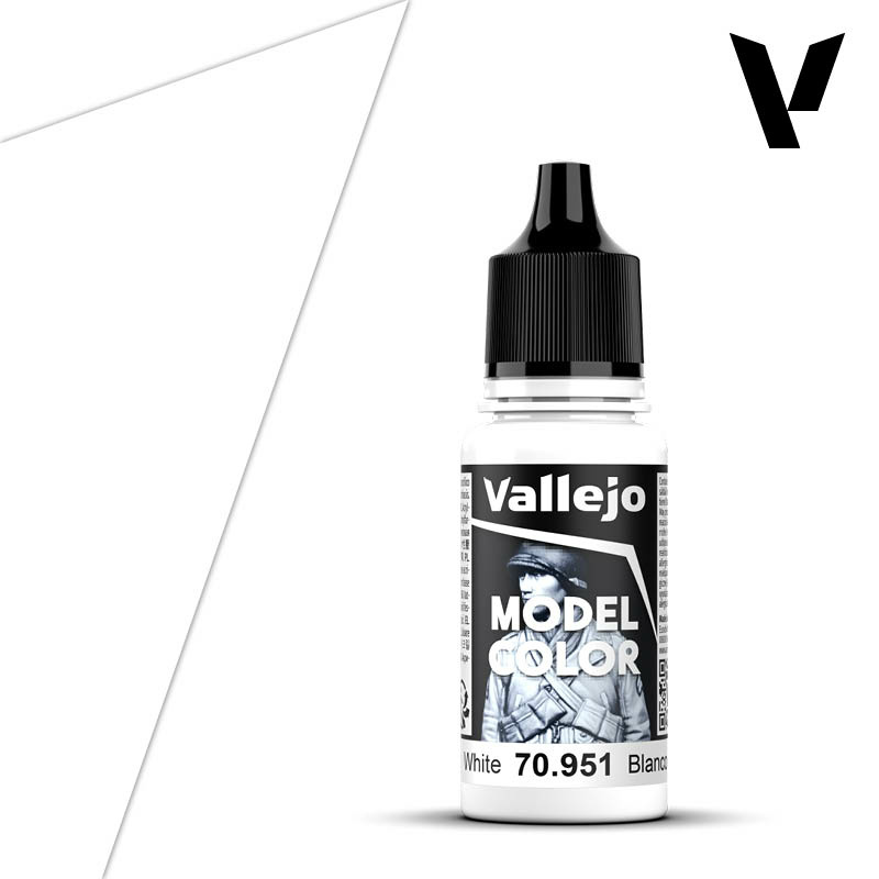70951 Vallejo acrylic Paint `Model Color` White
