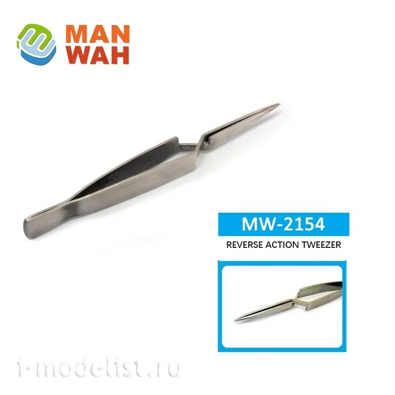 MW-2154 MANWAH Пинцет обратный