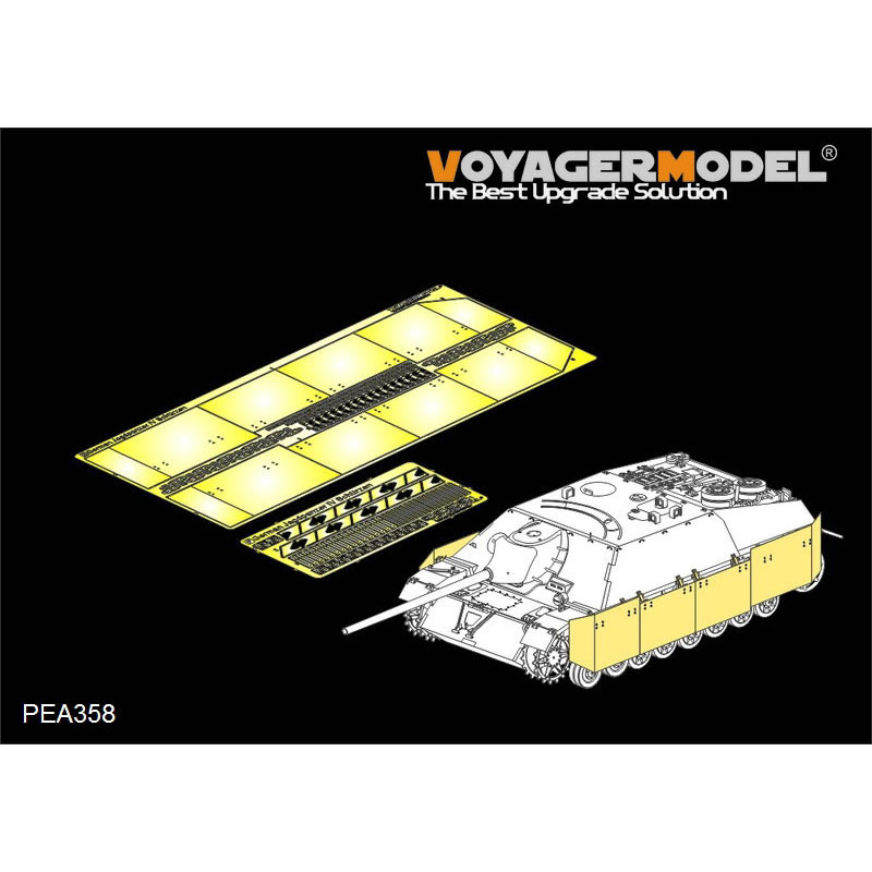 PEA358 Voyager Model 1/35 Photo Etching for Jagdpanzer IV Schurzen