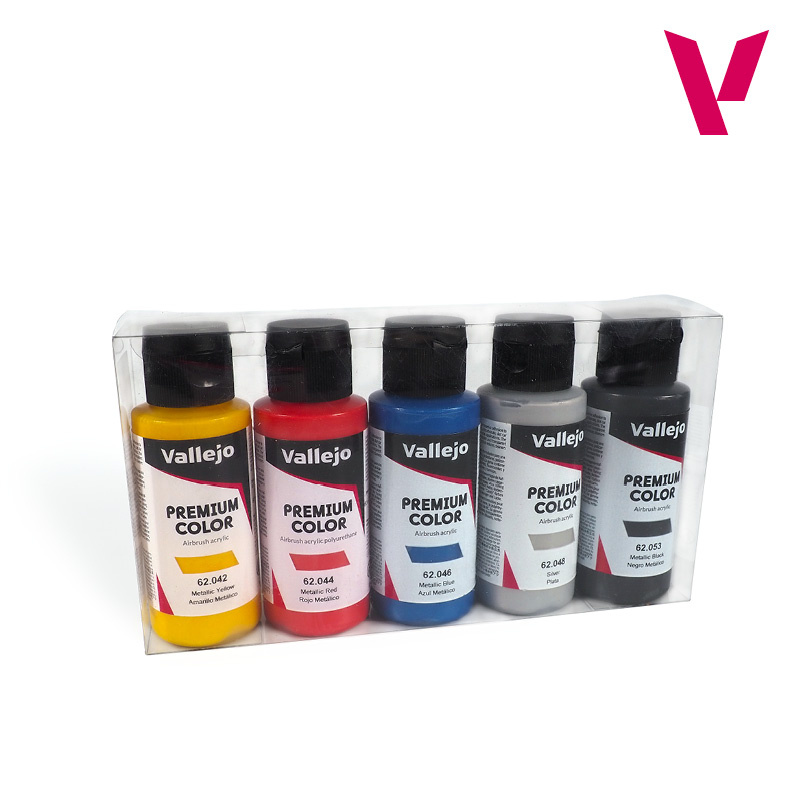 62103 Vallejo Premium Metallic Colors