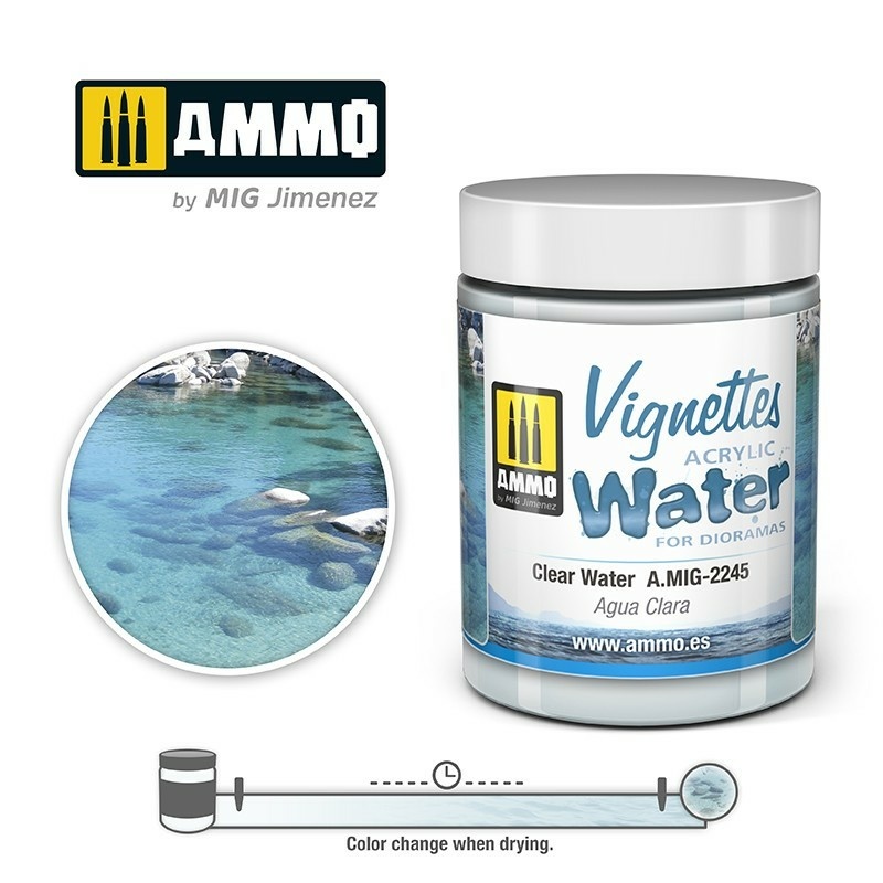 AMIG2245 Ammo Mig Гель для имитации воды Чистая вода / Clear Water