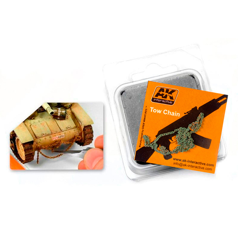 AK229 AK Interactive RUSTY TOW CHAIN SMALL