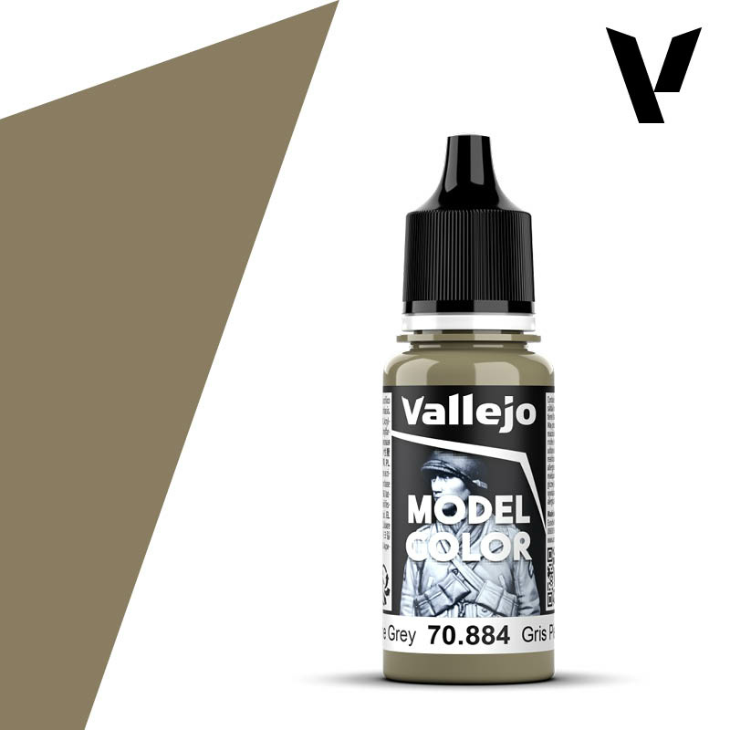 70884 Vallejo acrylic Paint `Model Color` Stone Grey