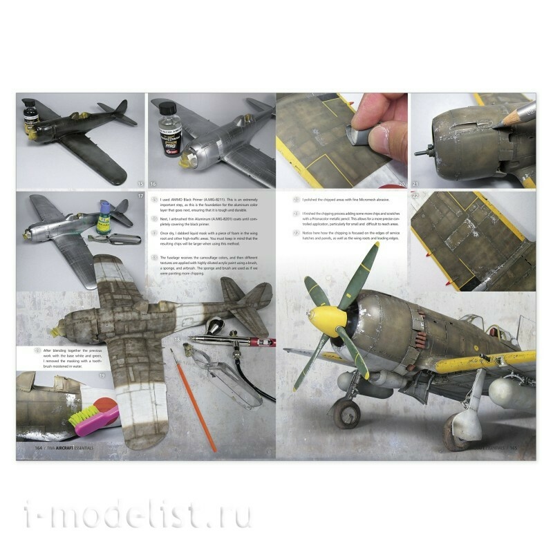 AMIG6323 Ammo Mig Книга Notобходимое для создания везеринга самолётов / TWA Aircraft Essentials