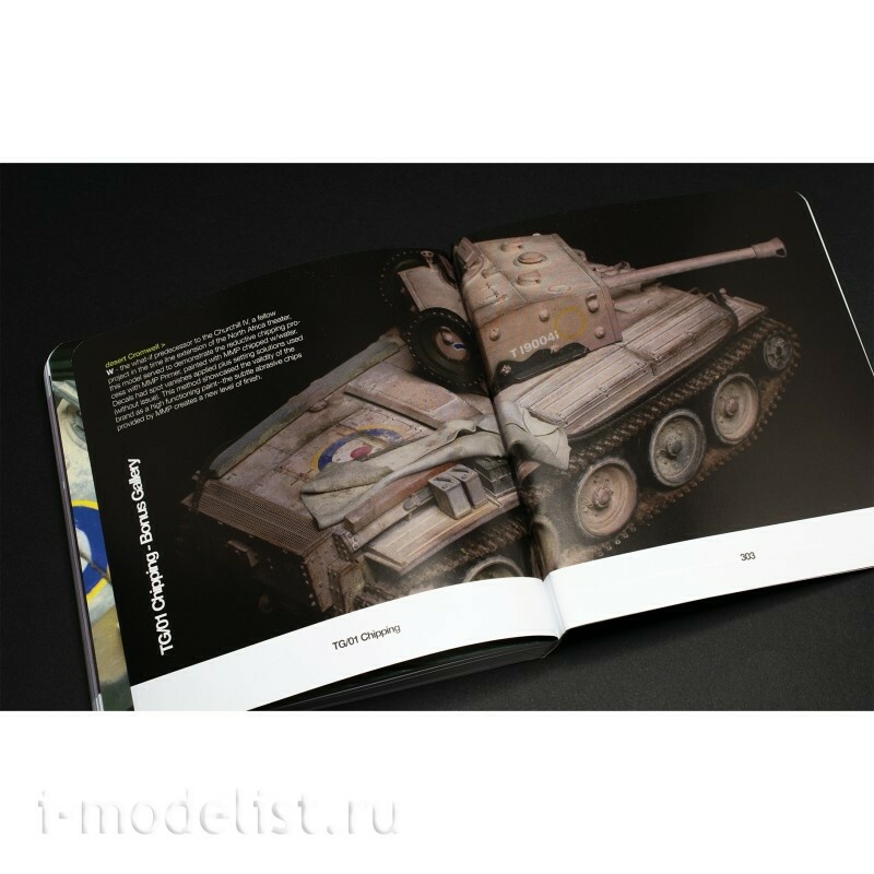 RINALDI-TG.01 Ammo Mig Книга TG (Руководство по технике) - чиппинг / TG Series (Technique Guide) - Chipping (Английский язык)