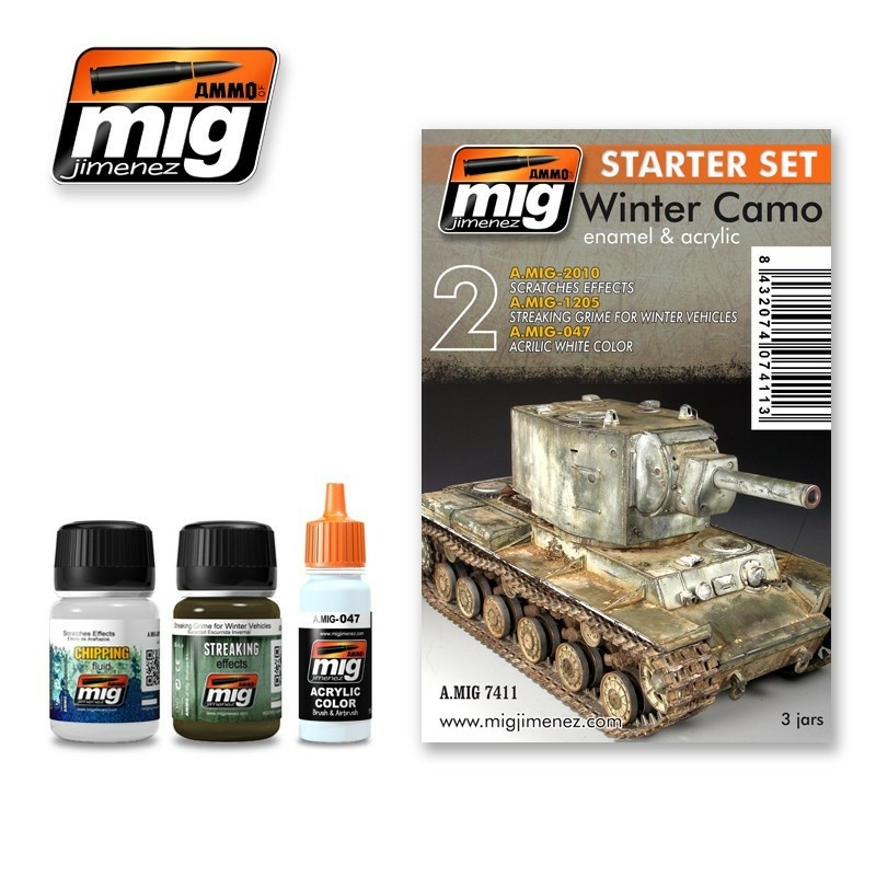 AMIG7411 Ammo Mig Winter Camo Zvezdater Set
