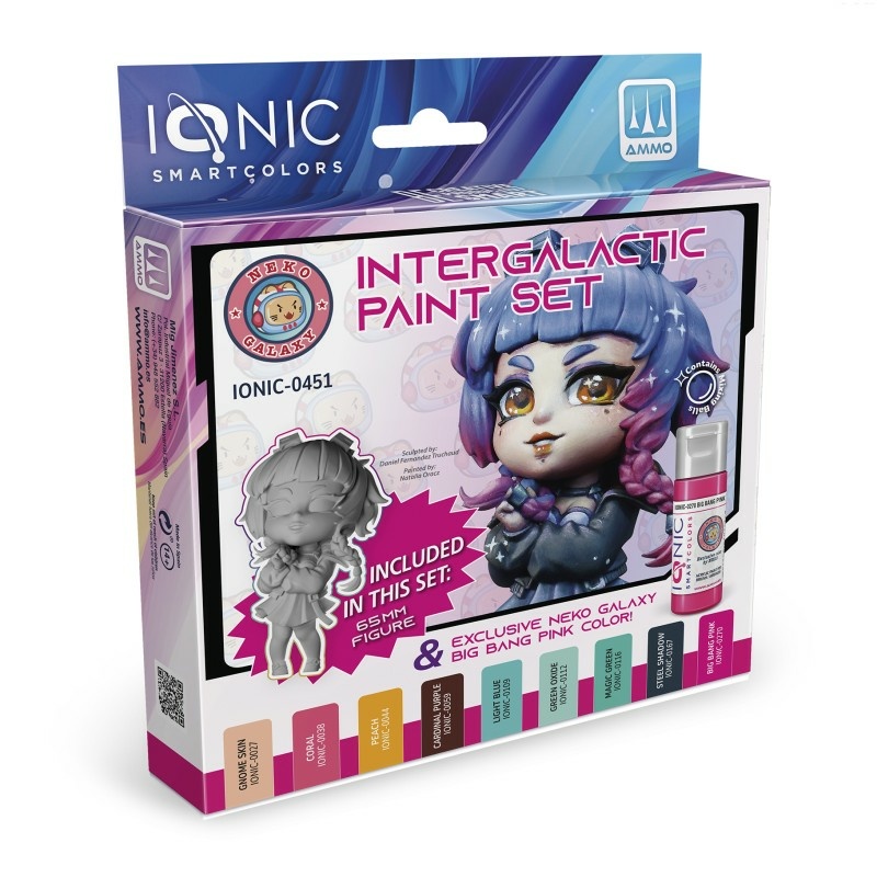 IONIC-0451 Ammo Mig Набор красок IONIC Neko Galaxy / Intergalactic Paint Neko Galaxy Set
