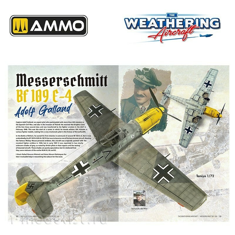 AMIG5224 Ammo Mig Журнал TWA 24 - Messerschmitt Bf 109 (Английский)
