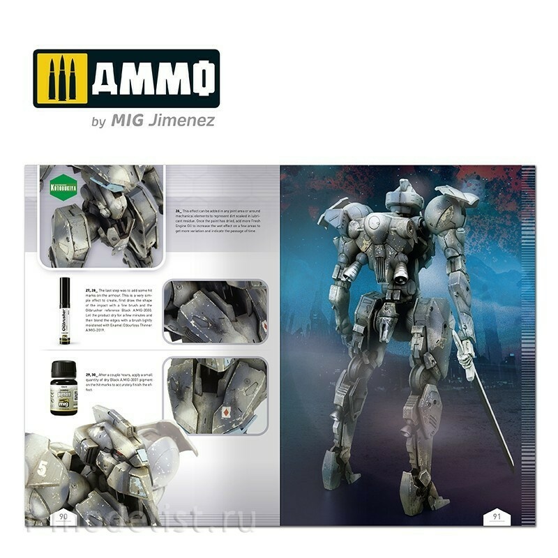 AMIG6113 Ammo Mig the Book How to KOTOBUKIYA Models (English language)
