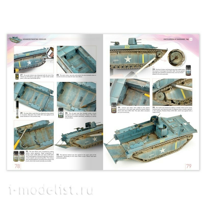 IONIC-1302 Ammo Mig Книга Энциклопедия варгеймов, том 3: Усовершенствованная покраска: Транспортные средства / ENCYCLOPEDIA of WARGAMES Vol.3: Advanced Painting: Vehicles (английский язык)