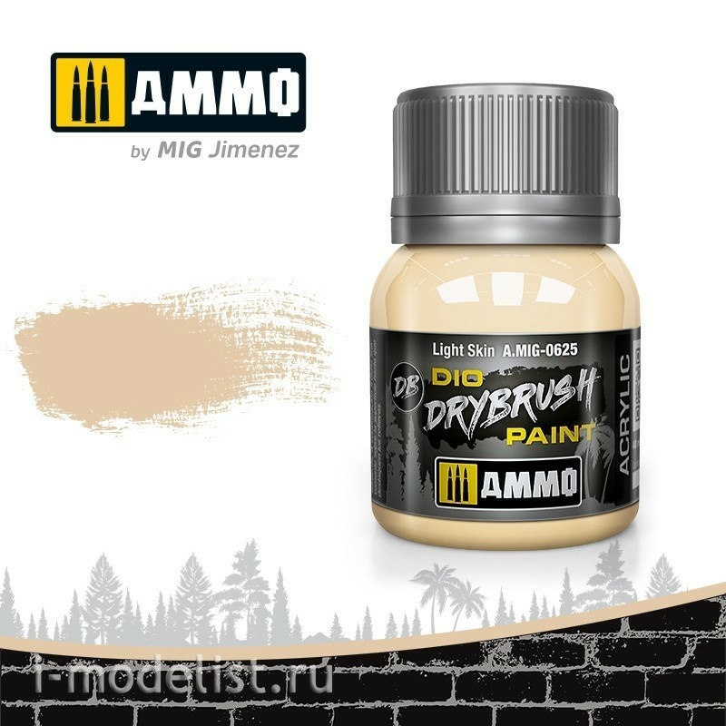 AMIG0625 Ammo Mig acrylic paint DRYBRUSH light skin