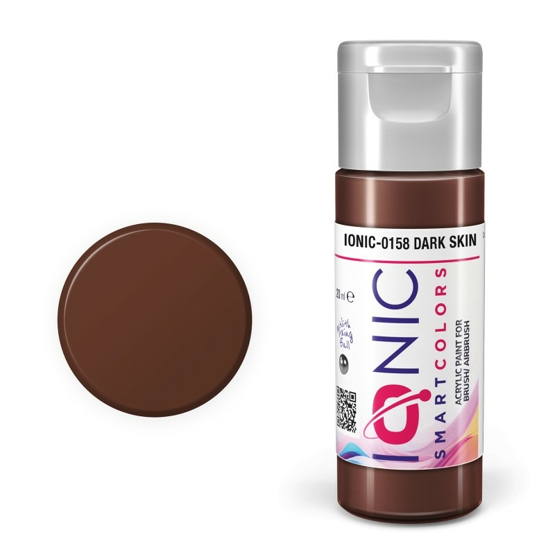 IONIC-0158 Ammo Mig Акриловая краска IONIC Тёмная кожа / Dark Skin