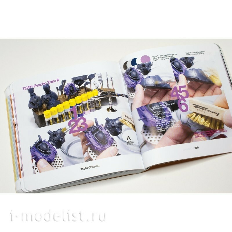 RINALDI-TG.01 Ammo Mig Книга TG (Руководство по технике) - чиппинг / TG Series (Technique Guide) - Chipping (Английский язык)