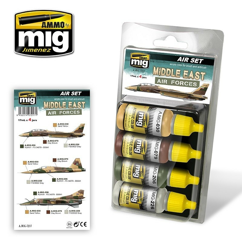 AMIG7217 Ammo Mig Middle East Air Forces