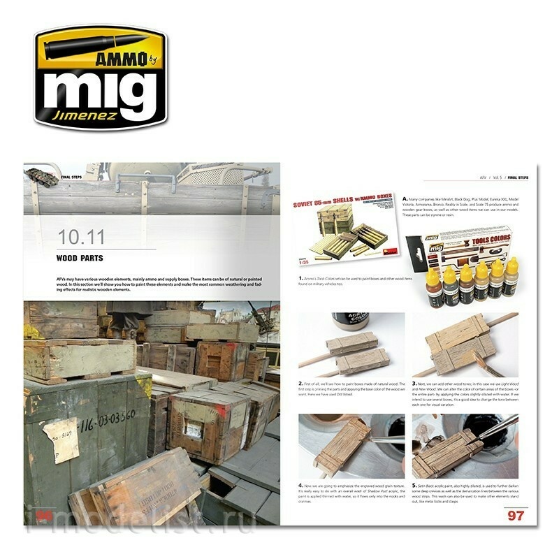 AMIG6154 Mig Ammo ENCYCLOPEDIA OF ARMOUR MODELLING TECHNIQUES VOL. 5 - FINAL TOUCHES (English)