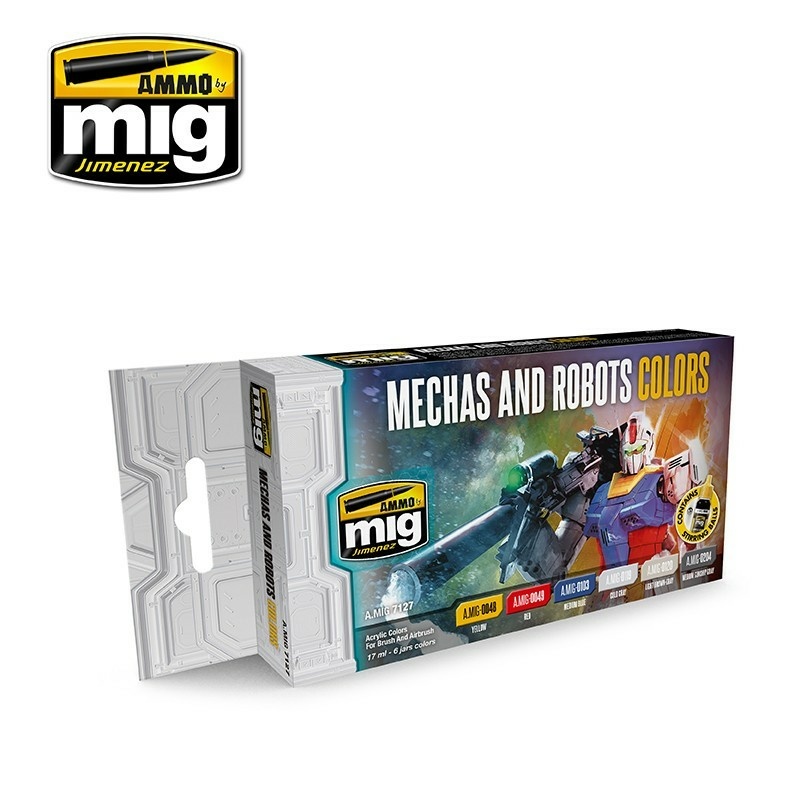 AMIG7127 Ammo Mig Mechas and Robots Colors