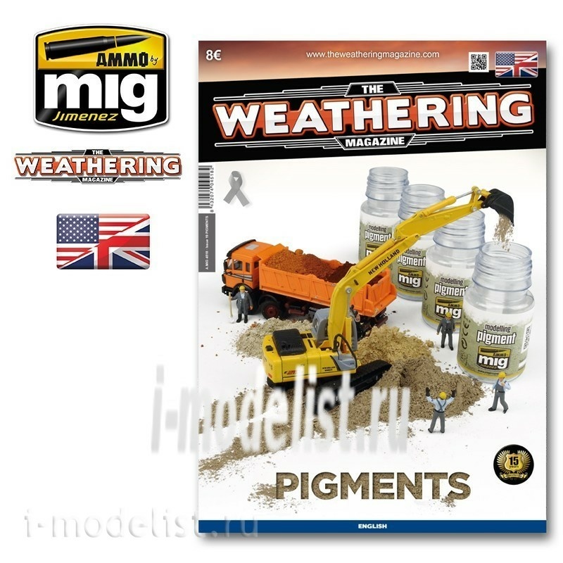 AMIG4518 Ammo Mig TWM ISSUE 19 - PIGMENTS (ENGLISH)