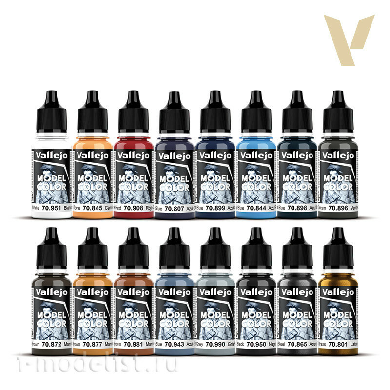 70256 Vallejo Набор красок Гражданская война в Америке / American Civil War