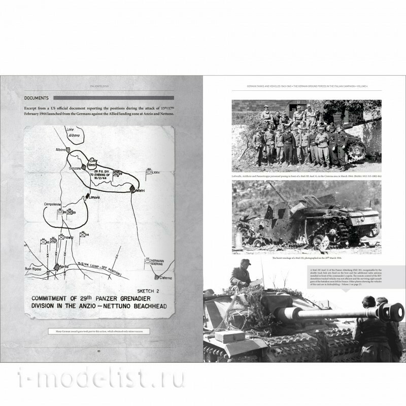 AMIG6305 Ammo Mig Книга ITALIENFELDZUG - Notмецкие танки и броnotехника 1943-1945 гг., том 5 (на английском языке) / German Tanks and Vehicles 1943-1945 Vol. 5 (English)