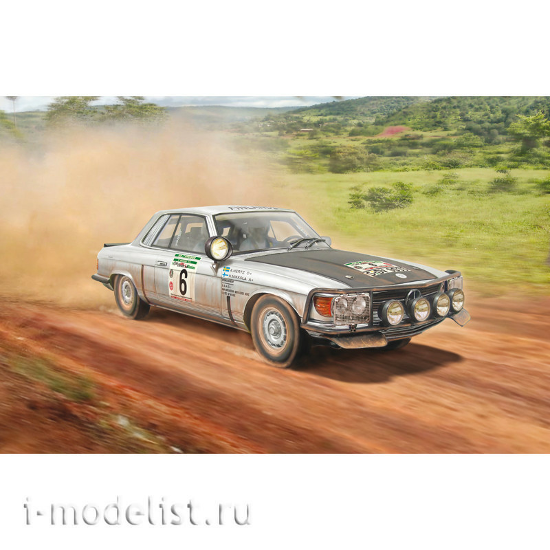 3632 Italeri 1/24 Mercedes-Benz 450SLC Rallye Bandama 1979 