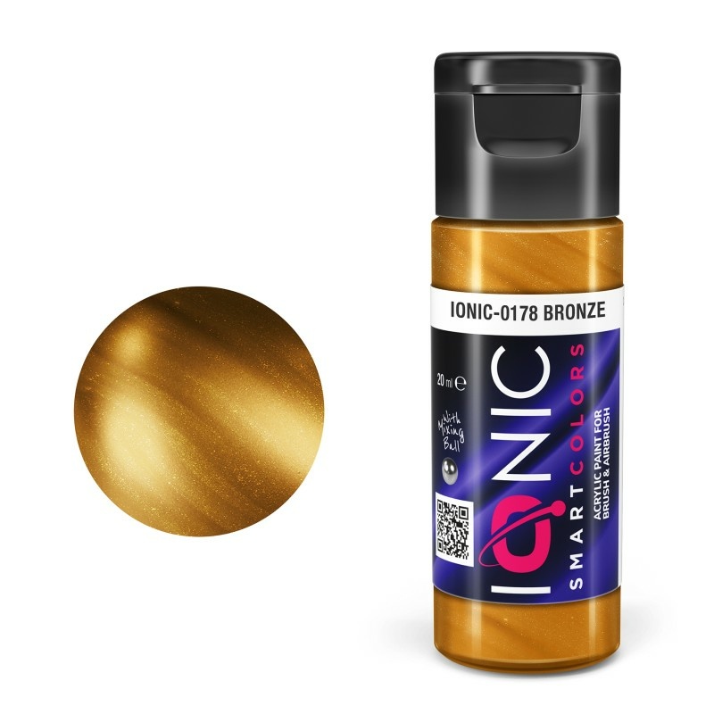 IONIC-0178 Ammo Mig Акриловая краска IONIC Бронза / Bronze