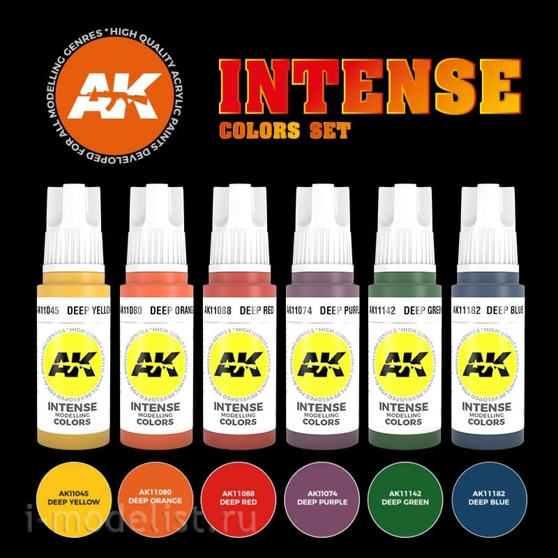 AK11612 AK Interactive Set of acrylic paints 