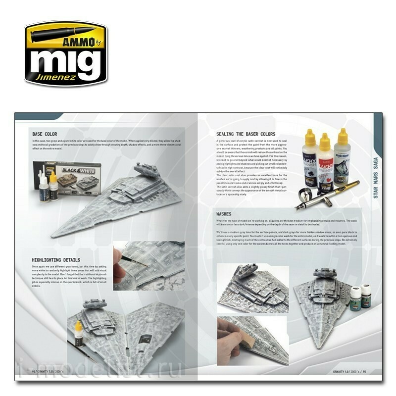 AMIG6110 Ammo Mig GRAVITY 1.0 - SCI FI MODELLING PERFECT GUIDE