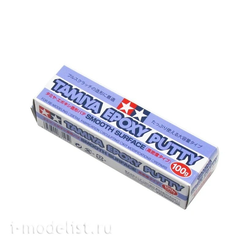 87145 Tamiya Эпоксидная шпаклевка с высокой плfromностью (Epoxy Putty Smooth)	