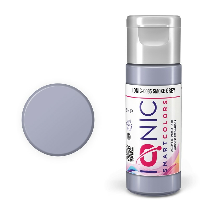 IONIC-0085 Ammo Mig Акриловая краска IONIC Дымчато-серый / Smoke Grey